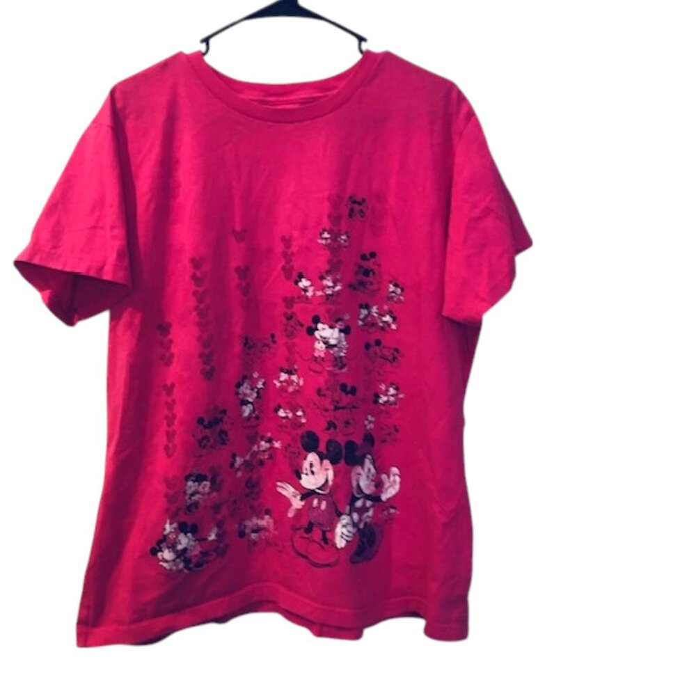Vintage Disney Women’s Mickey & Minnie Organic Cotton Tee XXL